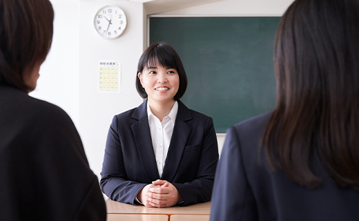 教室長が志望校選びからサポート